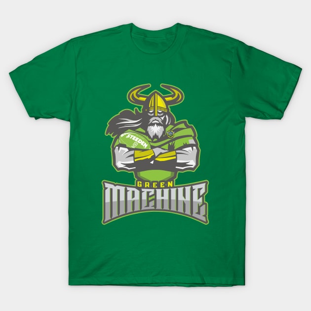 Canberra Raiders - GREEN MACHINE T-Shirt by OG Ballers